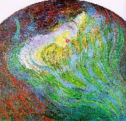 Umberto Boccioni Study of a Female Face oil painting on canvas